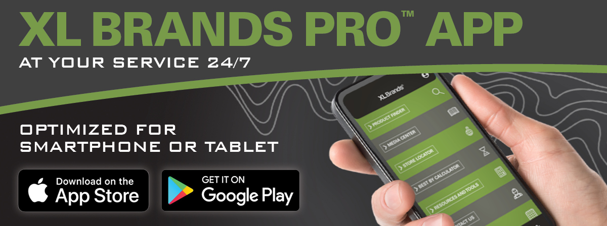 XL Brands Pro App at your service 24/7 optimized for smartphone or tablet and available on the App Store and Google Play.