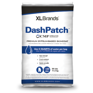 DashPatch | 25lb Bag | Premium Gypsum-Based Skimcoat